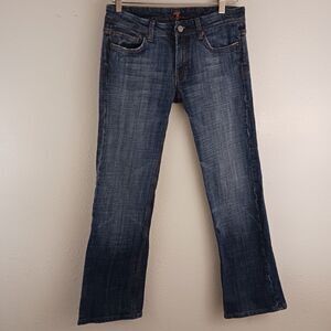 7FAMK FLYNT BOOTCUT JEANS SZ 28